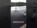 This jump game looks so epic on the water #squidgame #netflixseries #ropegame #fyp #youtubeshorts