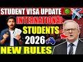 🚨 Australia Student Visa 2026: New Rules Every International Student Must Know