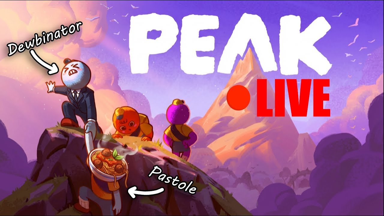 🔴 LIVE NOW: PEAK gameplay with Pastole