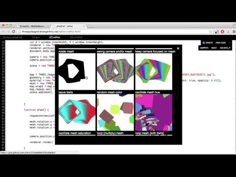 threejs_playGnd - 2 ( three.js / webGL tutorial )