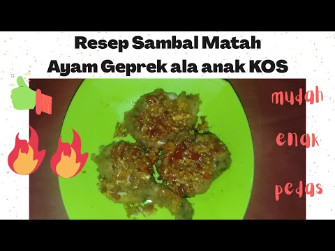 Resep Sambal Matah Anak Kos