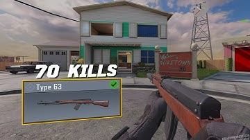 Dropping 70 Kills Against PRO Players Using the TYPE-63 in COD Mobile!
