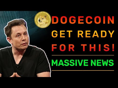 DOGECOIN BREAKING NEWS NOW! GET READY FOR THIS!