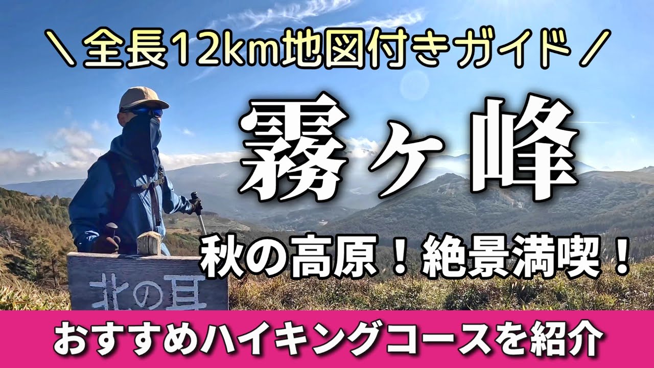 【霧ヶ峰】秋の高原を完全ガイド!絶景スポットを巡る