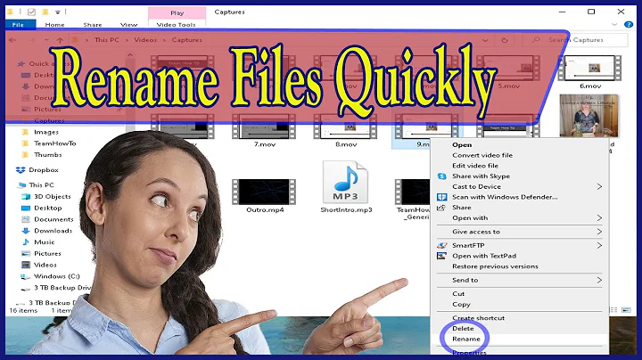 Quickly Rename Multiple Files in Windows Without Software
