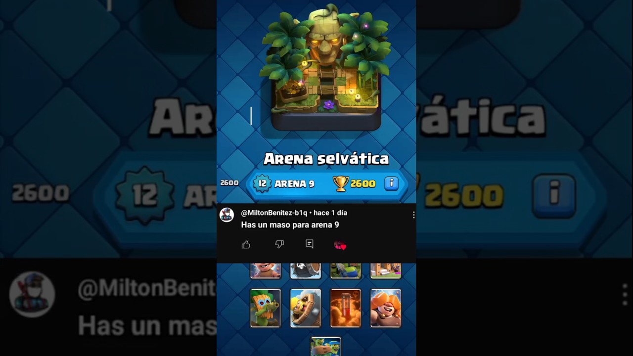 Mazo para Arena 9 clash royale