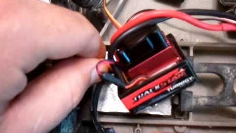 Turnigy Trackstar 80a Waterproof ESC problem