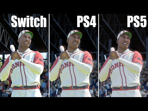 Nintendo Switch vs. PS4 vs. PS5 Comparison | MLB the Show 23