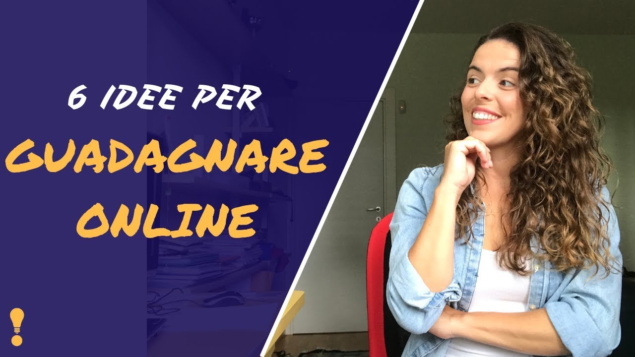 Come guadagnare online: 6 idee per lavorare da casa con internet ... Idee per lavoro da casa