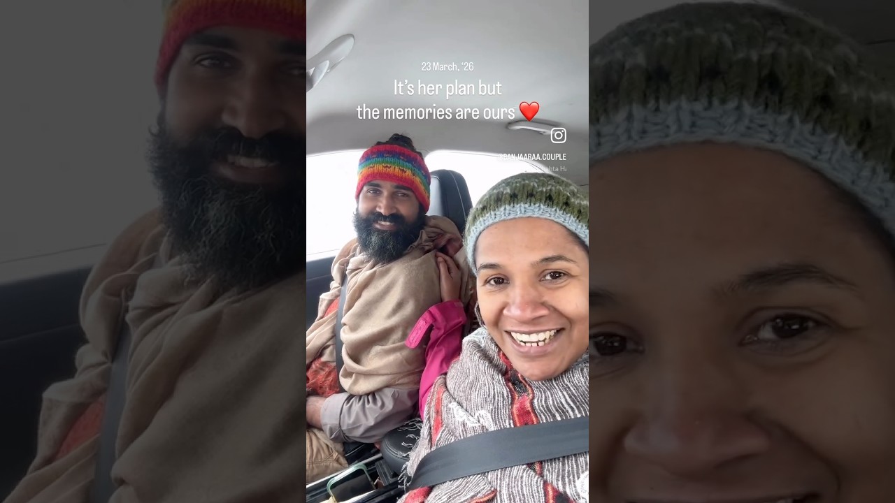 Video thumbnail: Memories that we make together 😃 #travelpartners #zojilapass #ladakhtrip #wanderers #travelindia
