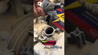Bouncing RPM at Idle Check This Sensor First #CarTips #CarProblems #Shorts