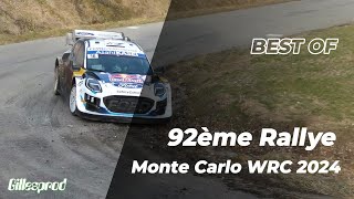 92ème Rallye Monte Carlo WRC 2024 - Show/Attack/Mistakes #rally #rallycar #montecarlo #wrc #rallye