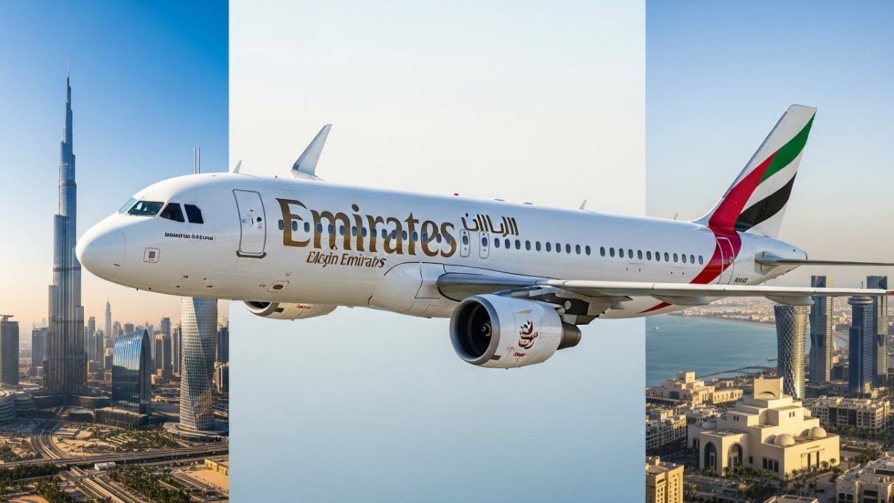 Dubai to Doha ✈️ | Emirates A320 Over the Gulf!