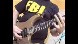 Guitarist playing Bedroom Eyes by Yngwie Malmsteen
