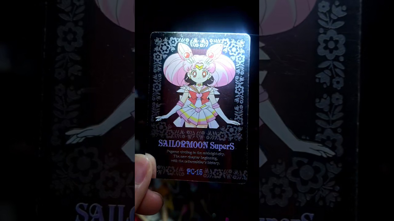 当時物】Sailor Moon Silver Cardヒーローコレクション🌙 #Shorts