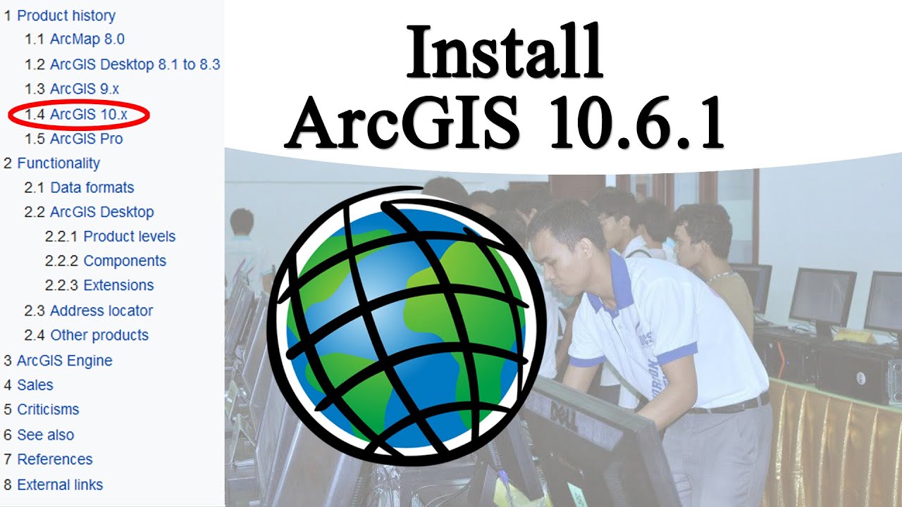 01- How to Install ArcGIS 10.6.1 #1 - YouTube