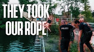 Polizei klaut unser Rope Swing! / Harte FAILS und TRIPLES am Kanal!