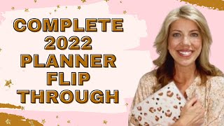 COMPLETE 2022 PLANNER FLIP THROUGH | THE HAPPY PLANNER