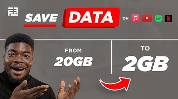 This video will help you SAVE DATA!