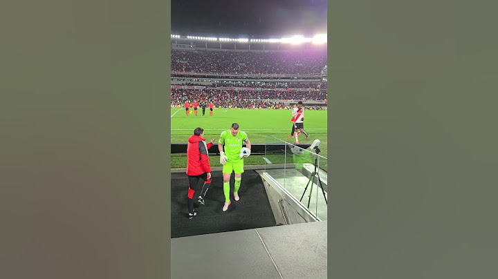 👐BORJA TIRA LOS GUANTES A LA PLATEA #riverplate #argentina #copalibertadores #futbol #monumental