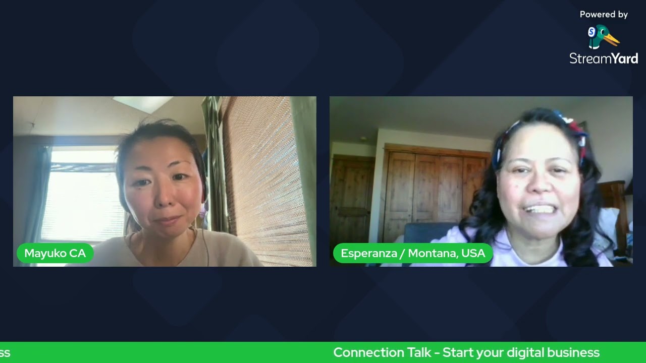 Is it too late to start?     Interview with Esperanza 011326