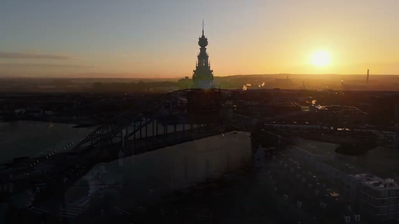 Zonsopkomst Stevenskerk Nijmegen