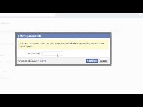 How to Apply Facebook Ads Coupon Voucher