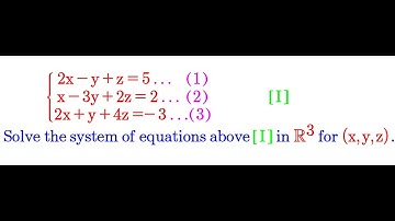 Unbelievable tricks to solve this system of simultaneous linear equations for three unknowns