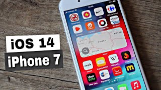 iOS 14 na iPhone 7 - jest LEPIEJ niż na 6s!