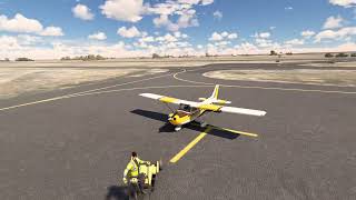 Wyo Air - Cessna 172 - X Country Practice - KGXY KSTK