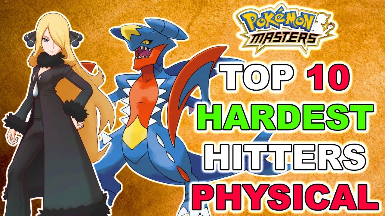 TOP 10 HARDEST HITTERS PHYSICAL IN POKEMON MASTERS! (March 21st 2020