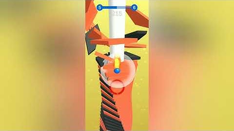 Stack Ball Level 5 | Blast Through Platforms | A4 Tech Live