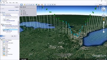 Map Intelligence - Flight Path from Excel 3d globe visualisation