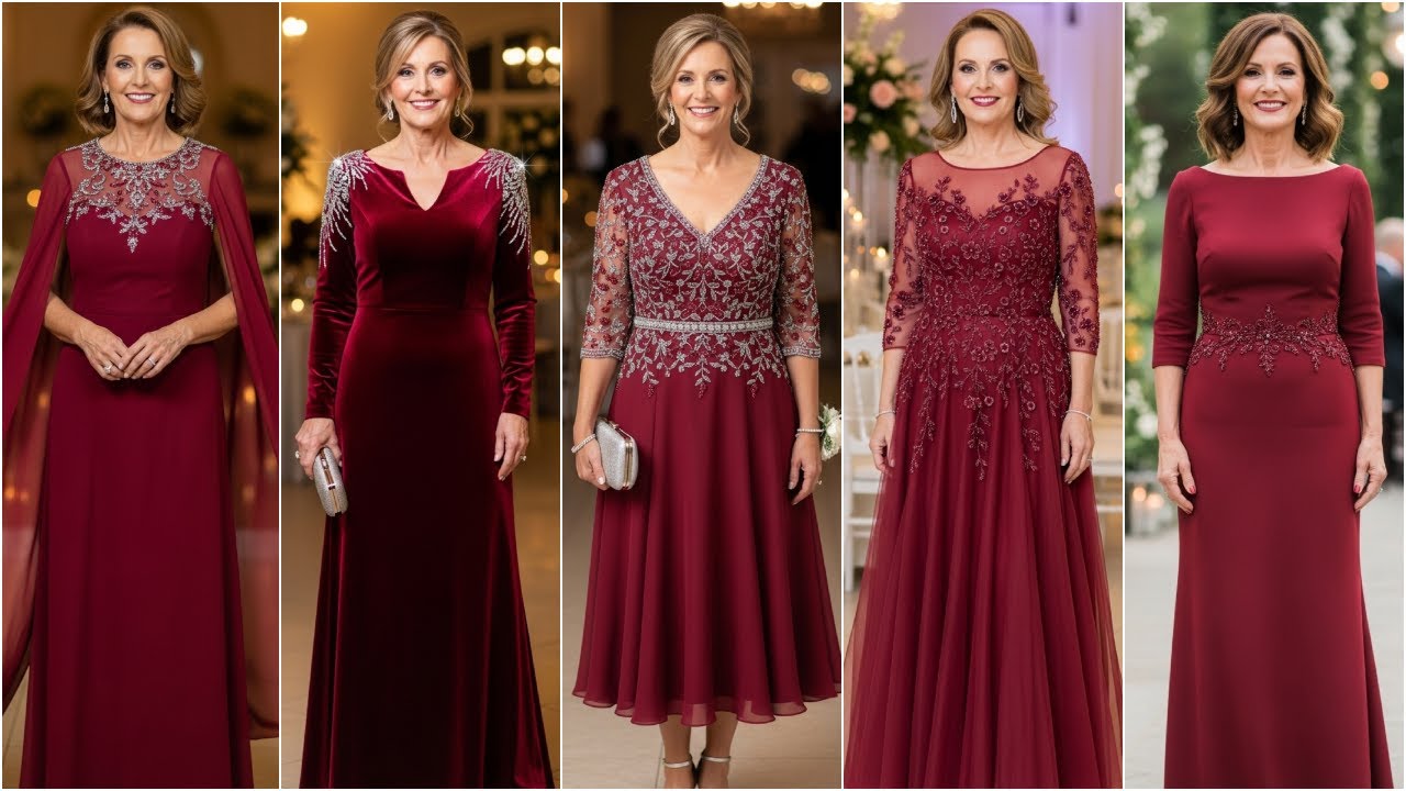 Cool Review About Garnet Colored Dresses