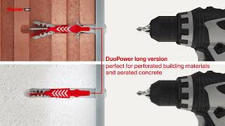 fischer DUOPOWER - A combination of power and intelligence | Screwfix @Screwfix