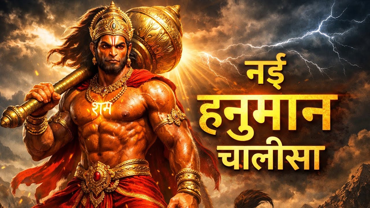 नई हनुमान चालीसा 2026 🚩 | 1 बार सुनते ही मन शांत |