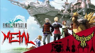 Final Fantasy III - Battle 1 【Intense Symphonic Metal Cover】 chords