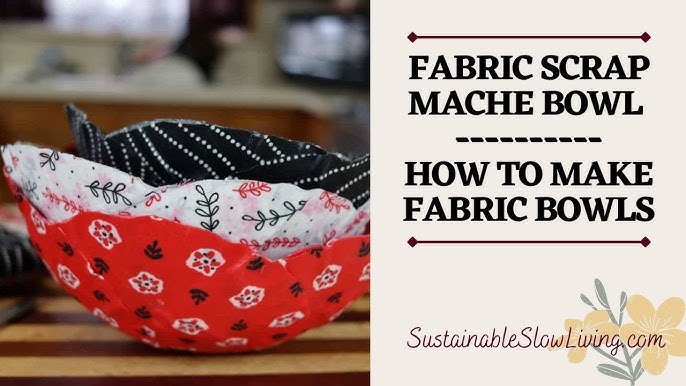 Let's Learn How to Papier-Mâché With Fabric & Make The Prettiest Bowls! –  Hey Maca