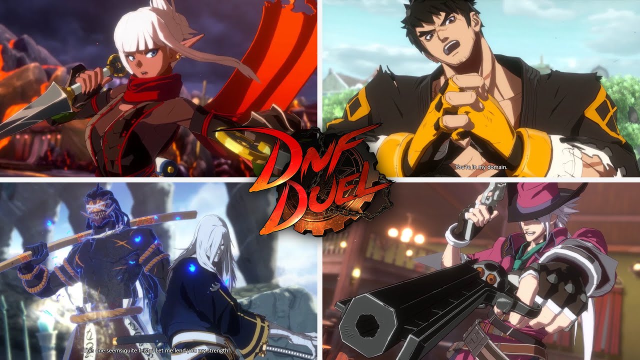 DNF DUEL - All Character Intro & Win Animations - YouTube