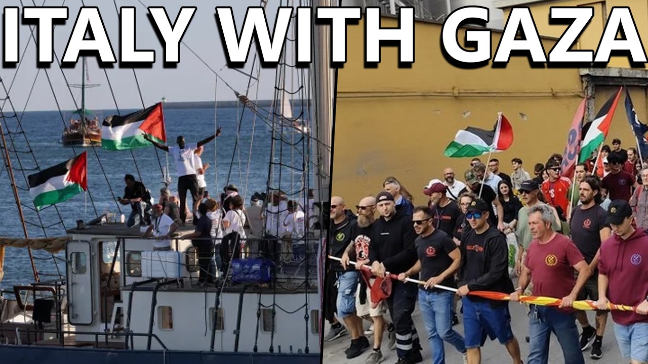Why Italian Dockworkers are THREATENING TO STRIKE to Protect Palestinians