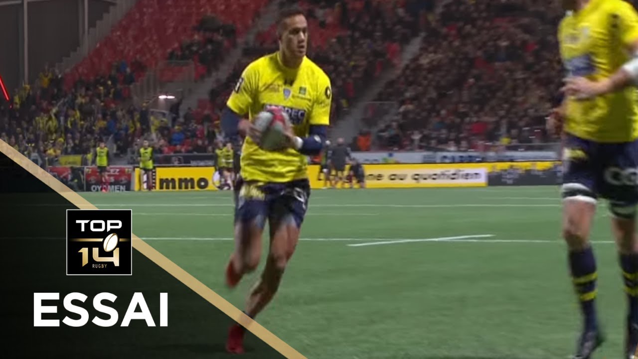 TOP 14 - Essai Peter BETHAM (ASM) - Oyonnax - Clermont - J11 - Saison 2017/2018