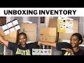 Unboxing Inventory Haul Skin Care Business | entrepreneur small business unboxing | free vendors