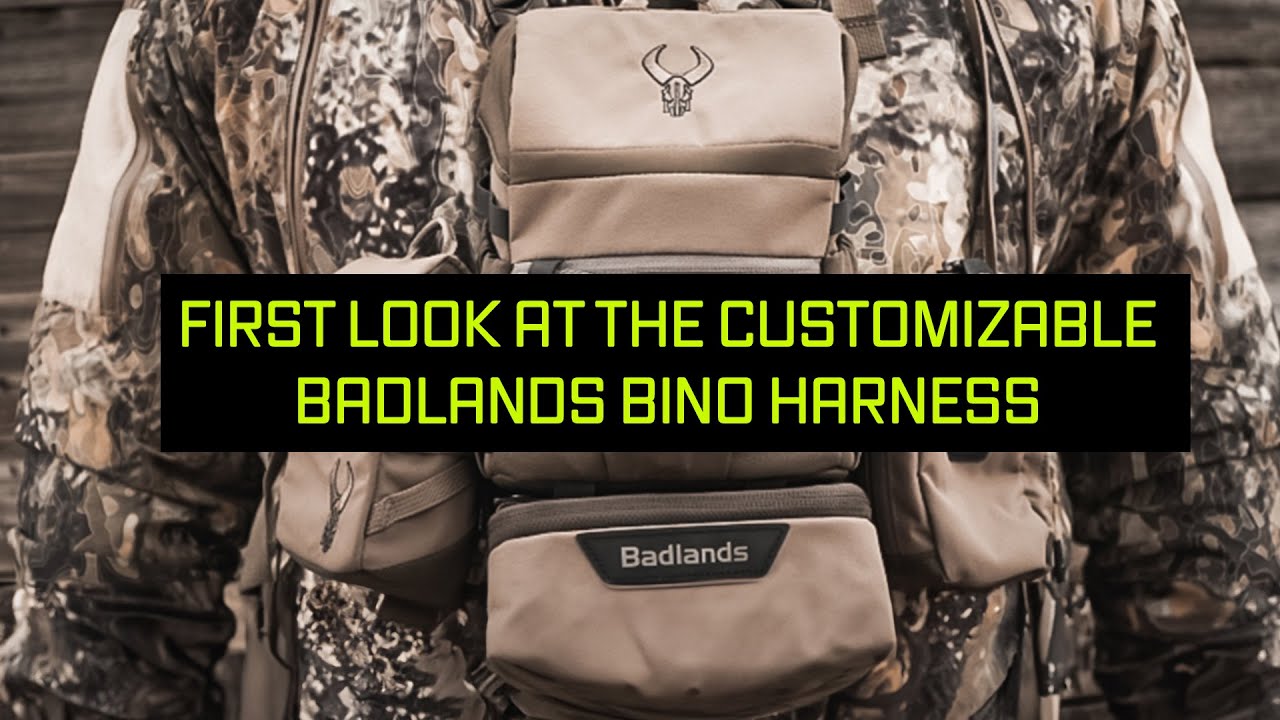 Badlands Bino X2 Imbracatura Modulare Per Binocolo - Piccola, Tessuto Silenzioso, Zip-No Impermeabile, Garanzia A Vita