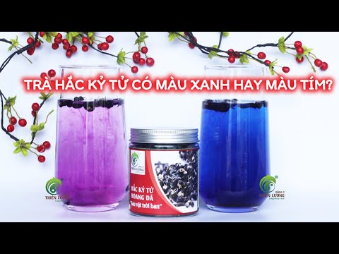Video Hắc kỷ tử có tác dụng gì? Trà hắc kỷ tử màu xanh hay... - youtube