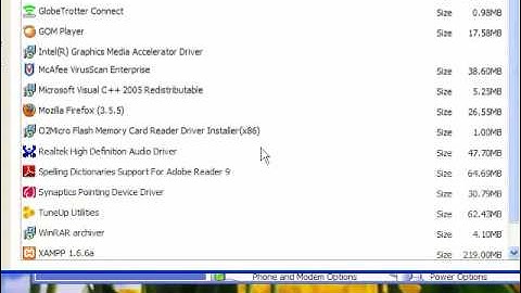 Add Fax Aplications on Windows XP