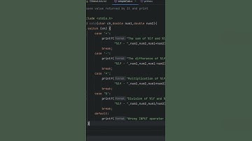 💻💡 Effortless Calculator: Simplified C Programming in Just One Minute! #codingskills #codingmastery