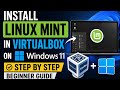Install Linux Mint in VirtualBox on Windows 11 (2026)