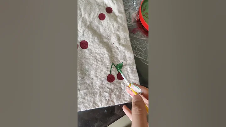 paint a tote bag with me part - 2🎨 🖌️ # art # paint # theartandcrafttable # diy