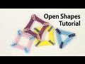 BeadsFriends: Basic Peyote Tutorial - Peyote open shapes: how to make a holed triangle with beads