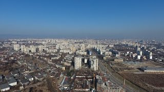 Krasna Polyana & Fakulteta - culturally diverse Sofia districts, filmed with a drone